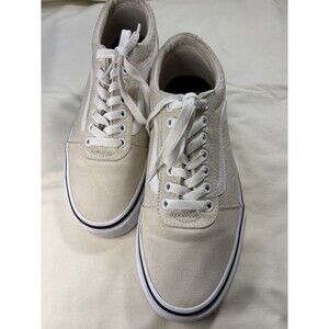 VANS Old Skool Men’s Van Logo Beige Size 8 Men's